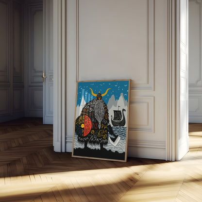 Ancient Viking Saga Poster