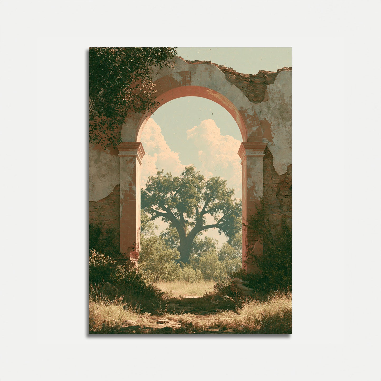 Poster: Arco verso l'Albero Antico