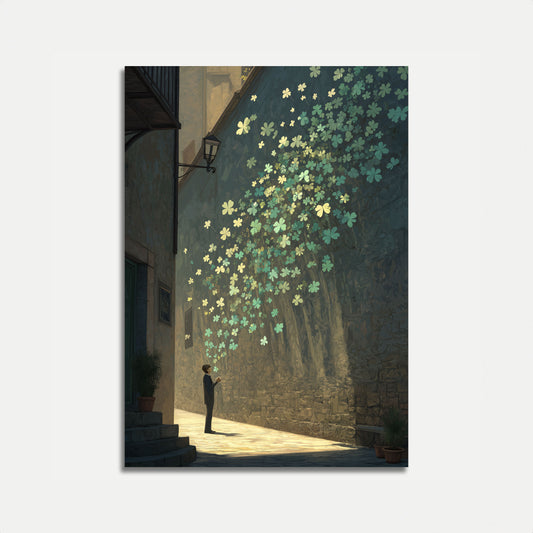 Magical Flower Street Poster