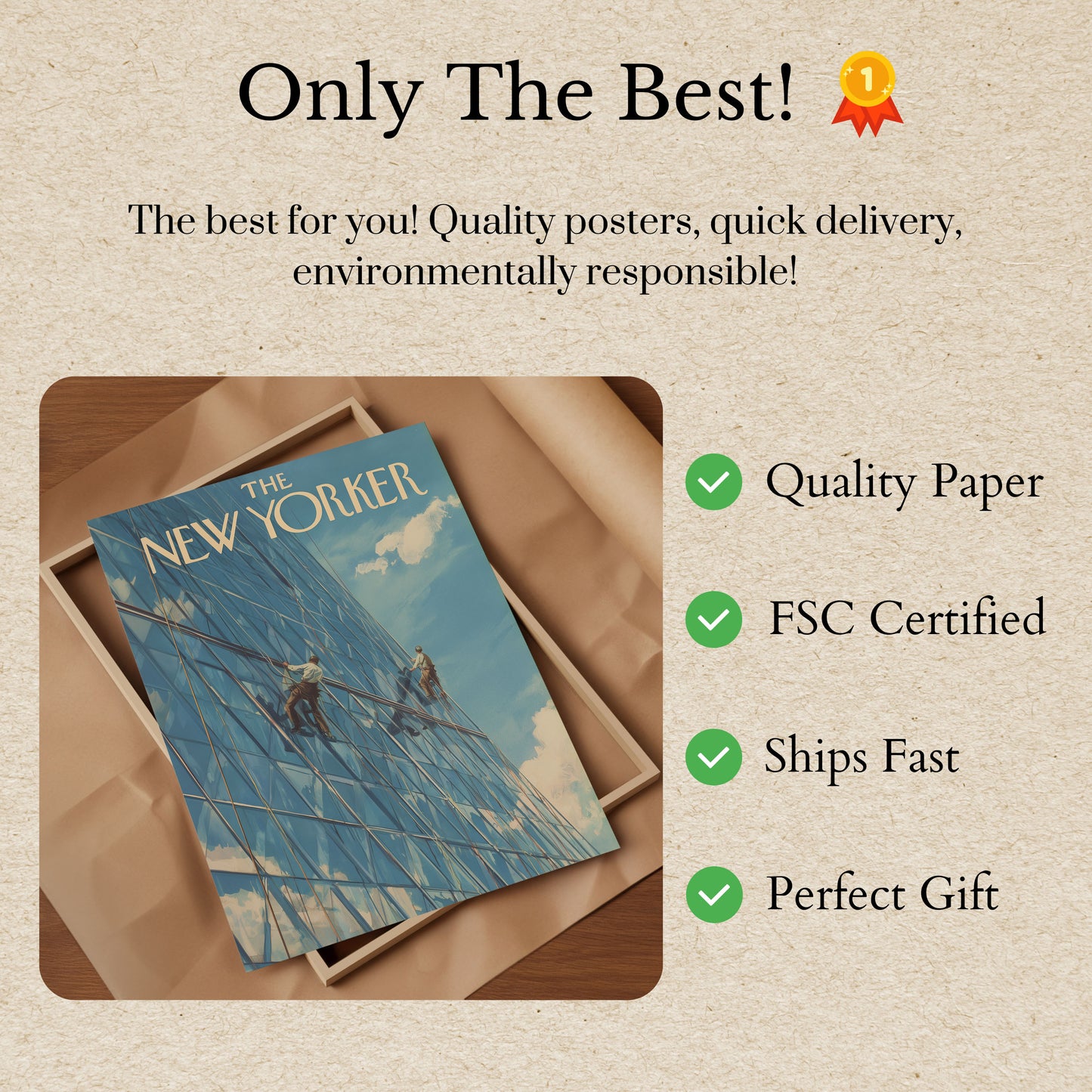 Urban Climbers Magazine Cover Poster