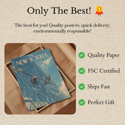 Urban Climbers Magazine Cover Poster