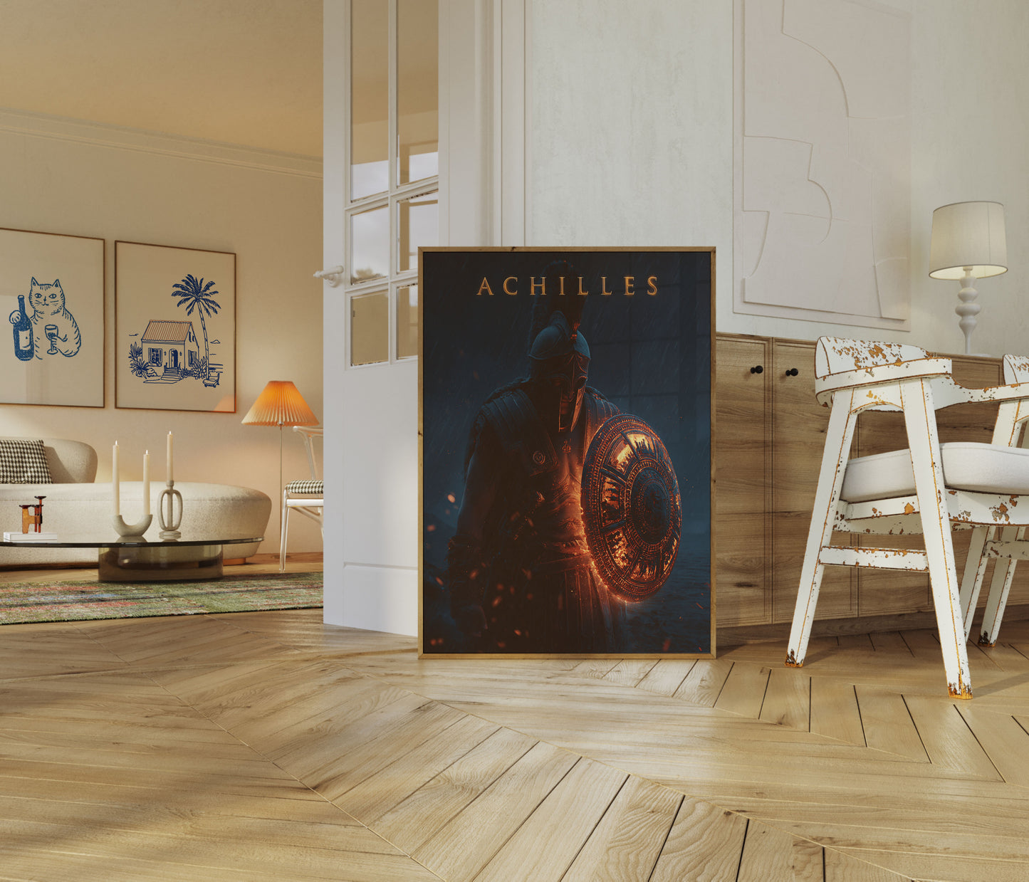 Achilles Warrior Legend Poster