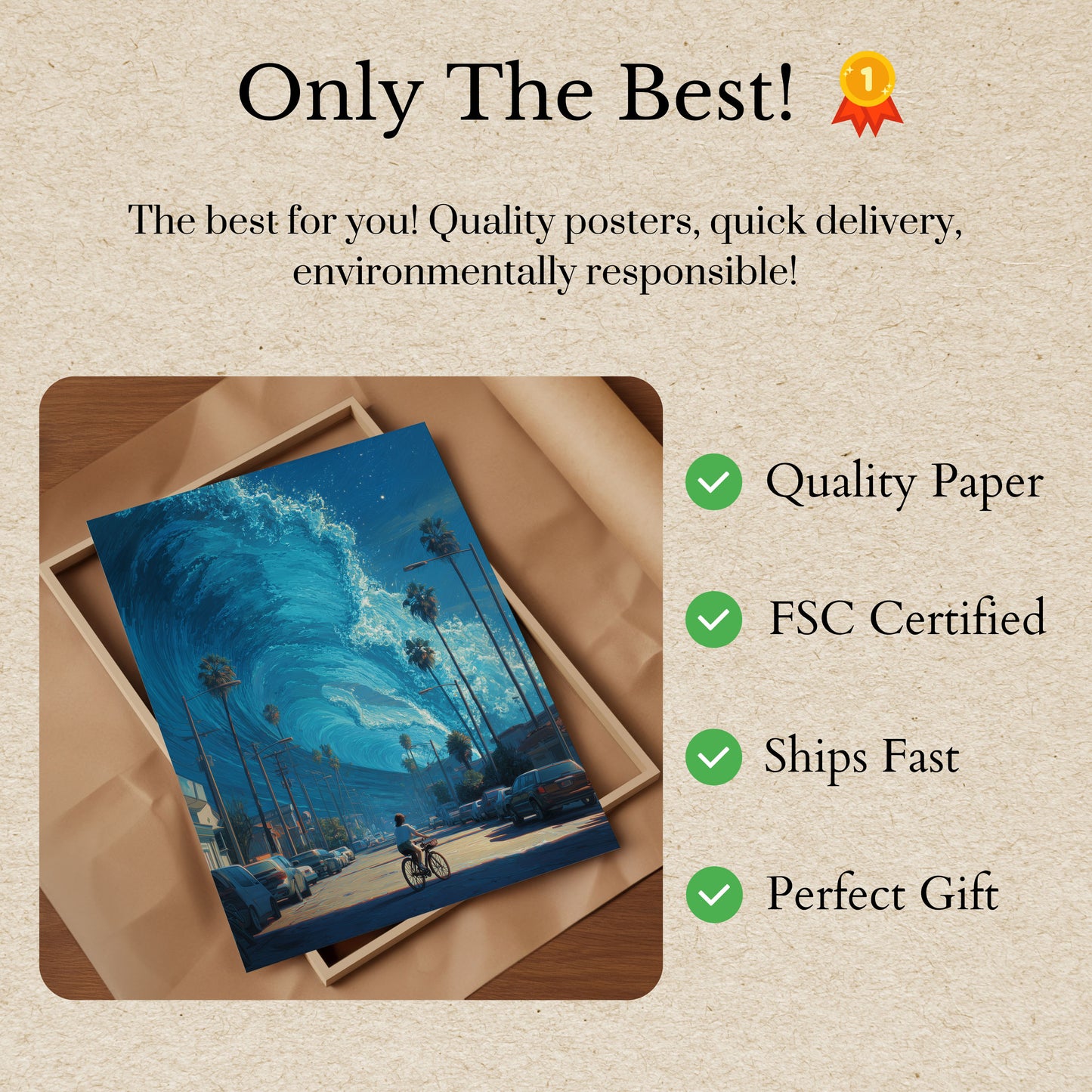 Tsunami Street Apocalypse Poster