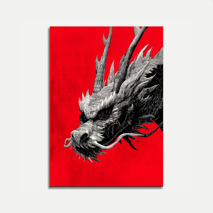 Crimson Dragon Fury Poster