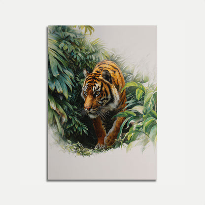 Jungle Guardian Wildlife Poster