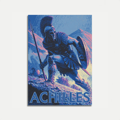 Achilles Warrior Legend Poster