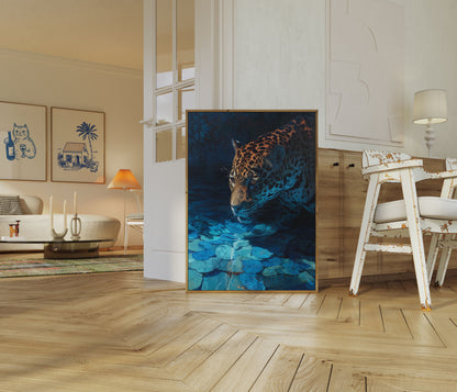 Jaguar i Vandet Plakat