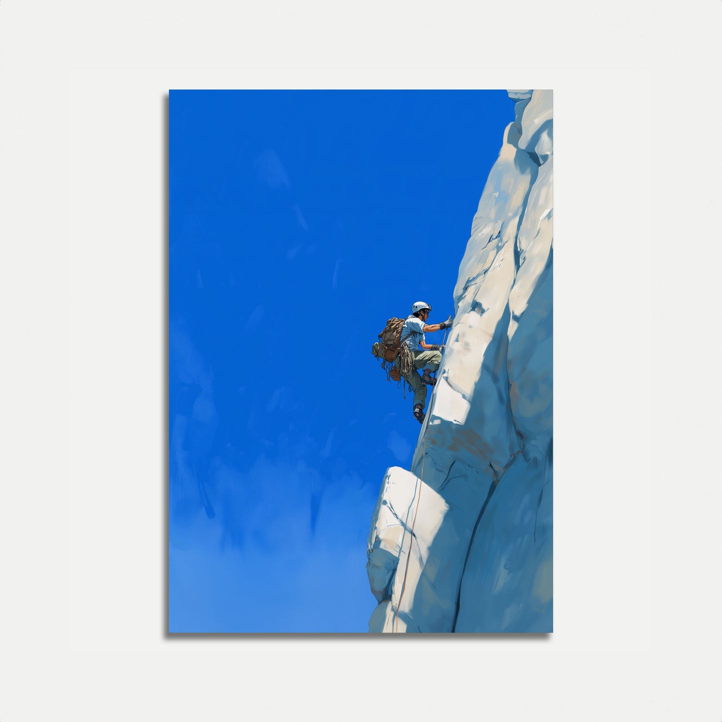 Alpine Vertical Challenge Poster