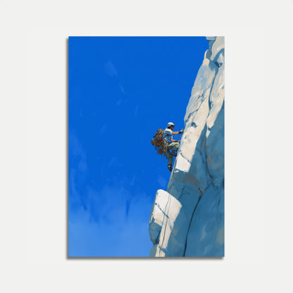 Alpine Vertical Challenge Poster