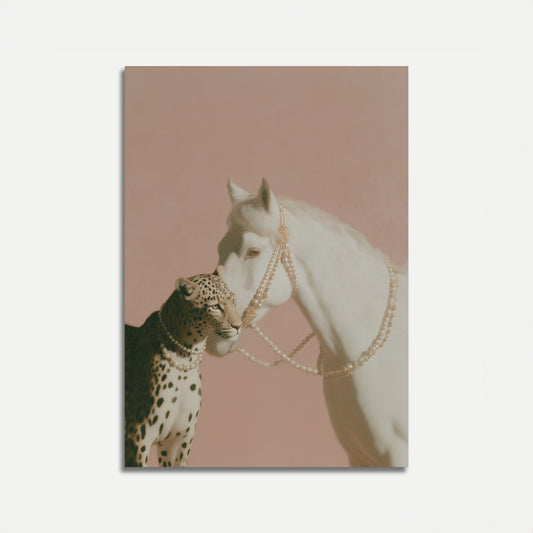 Elegante Dieren Parels Poster