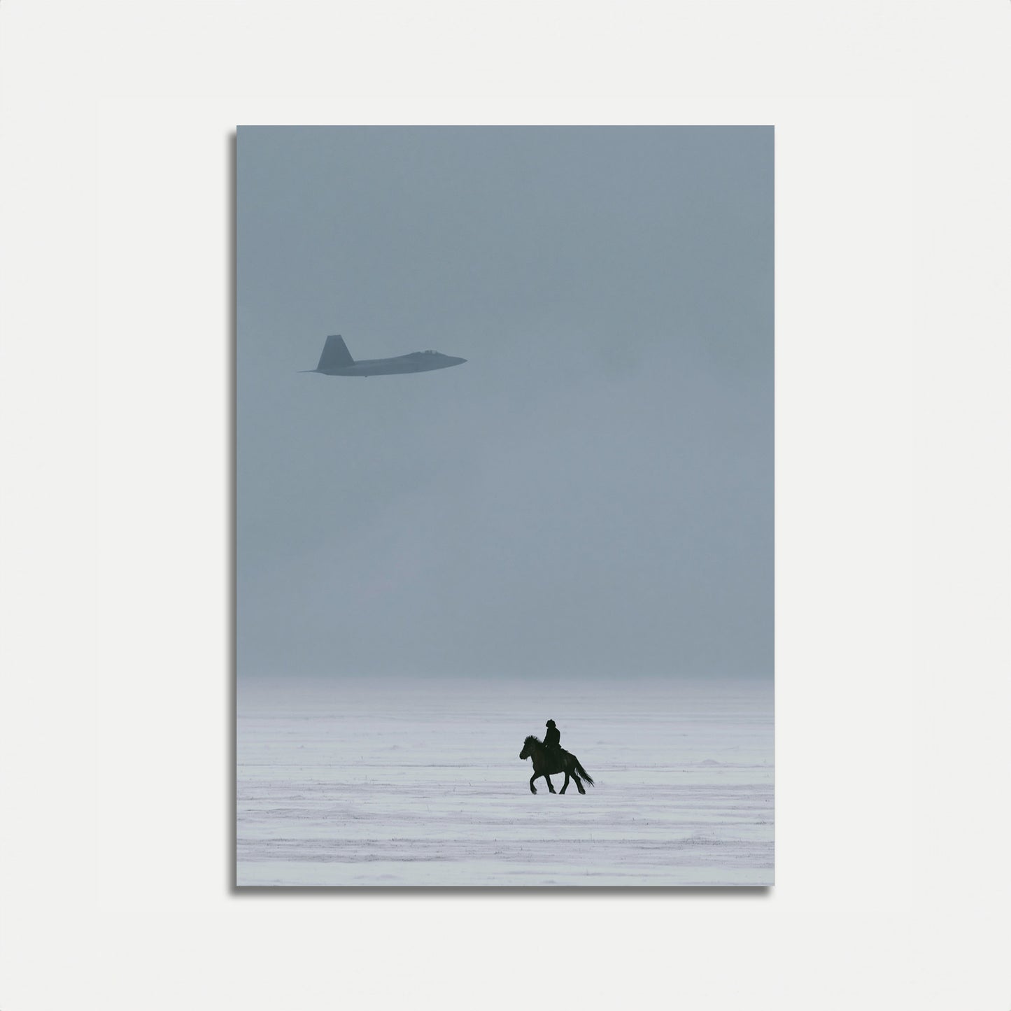 Poster Cavaliere Sotto il Cielo
