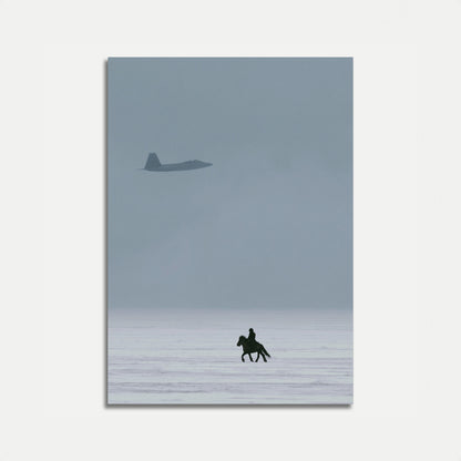 Poster Cavaliere Sotto il Cielo