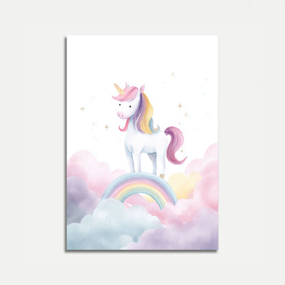 Regenboog Eenhoorn Magie Poster