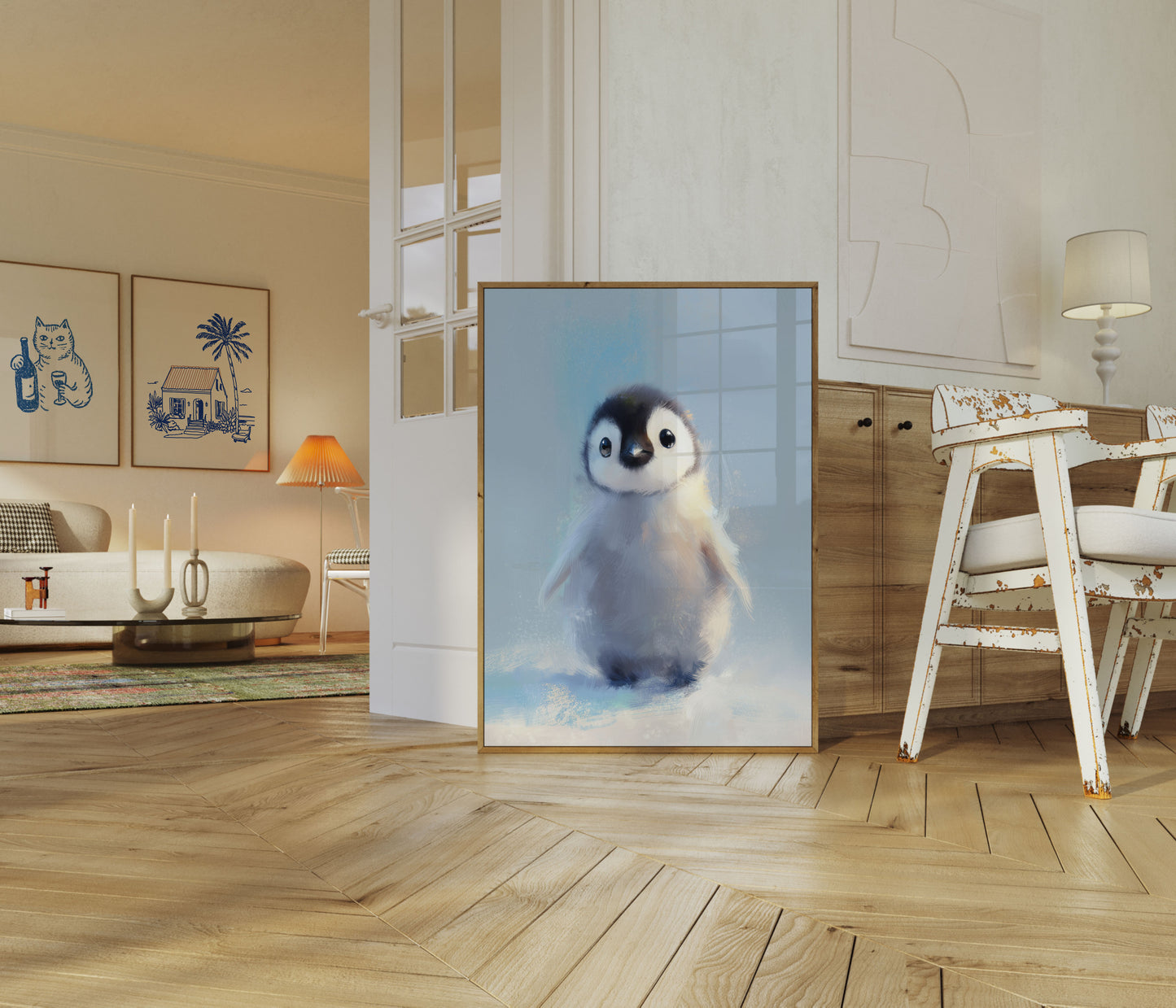 Sødt Babypingvin Plakat
