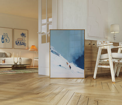 Everest Ascent Winter Poster