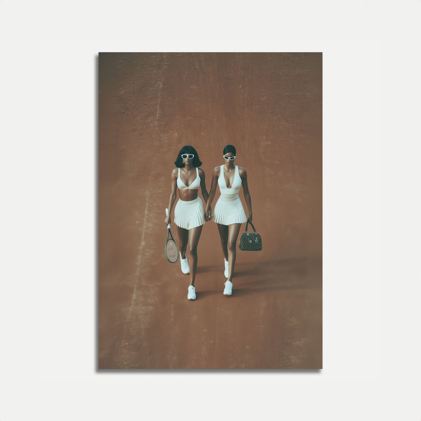 Tennis Elegance Synchronicity Poster