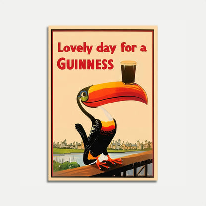 Lovely Day for Guinness Poster