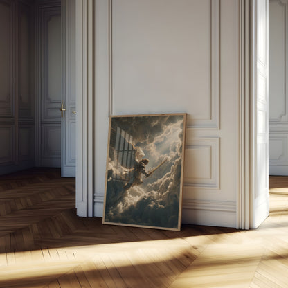 Celestial Warrior Angel Poster