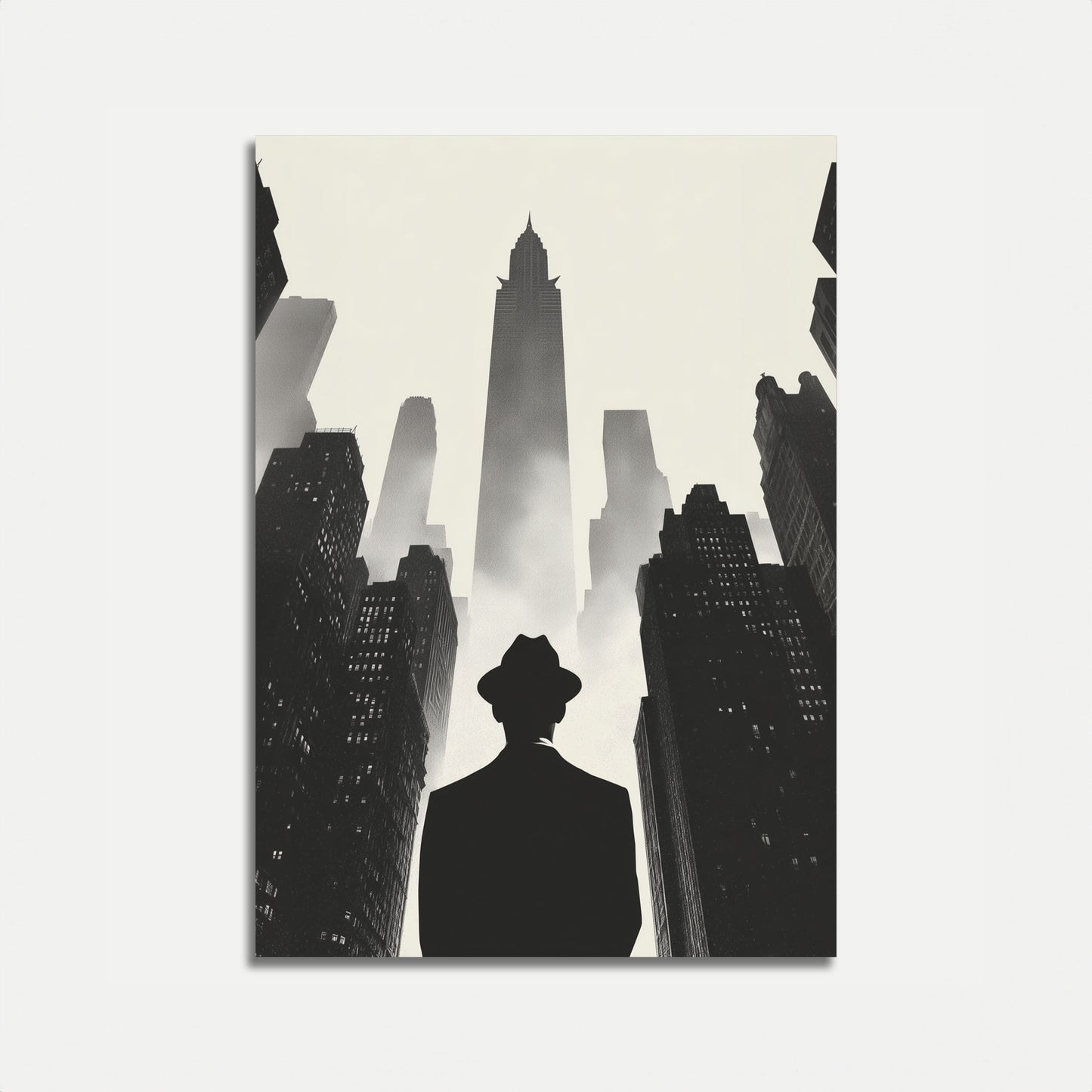 New York City Silhouette Poster