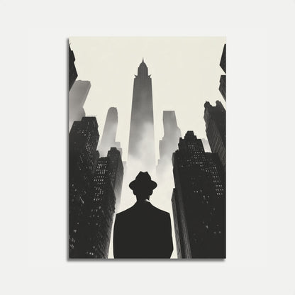 New York City Silhouette Poster