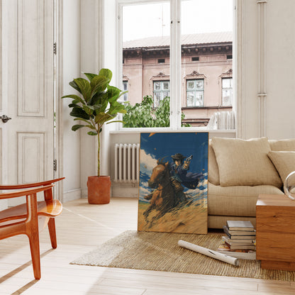 Vilda västern-revolvermän affisch