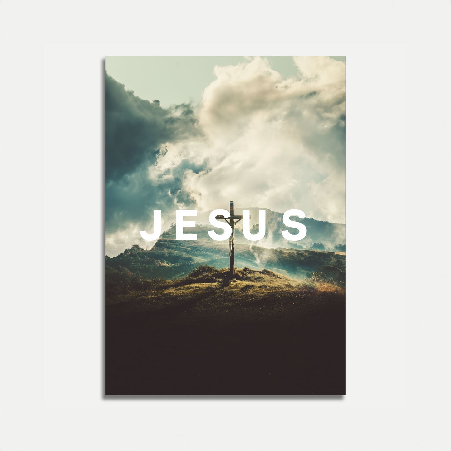 Göttliches Licht Jesus Poster