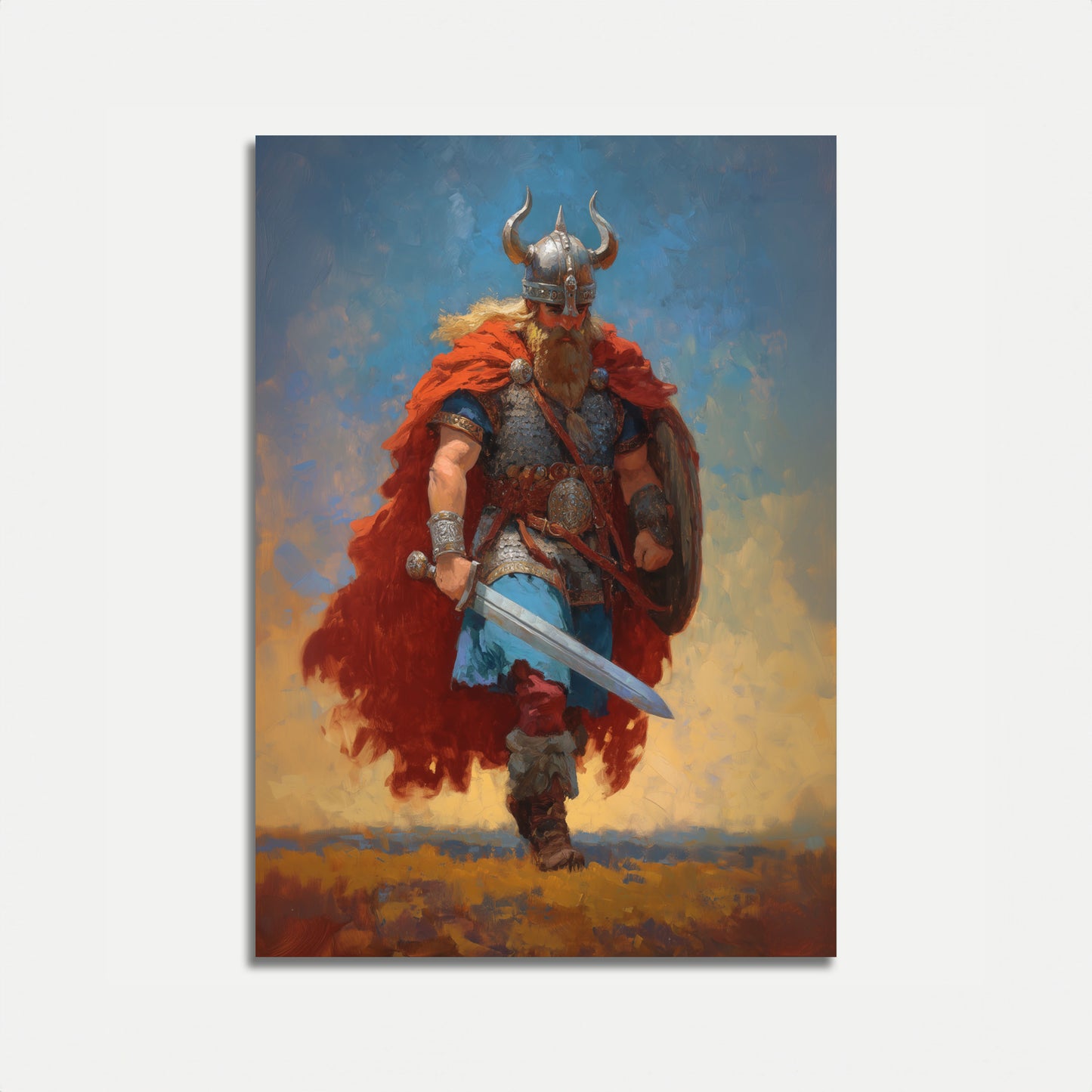 Mighty Viking Warrior Poster