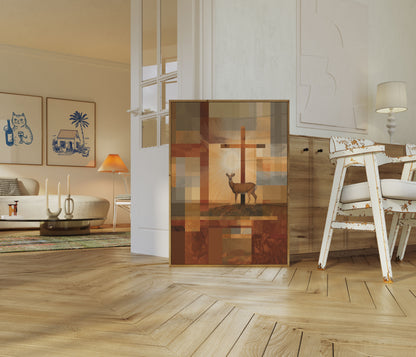 Poster del Cervo della Luce Divina