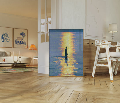 Solitude by the Golden Waters Poster
