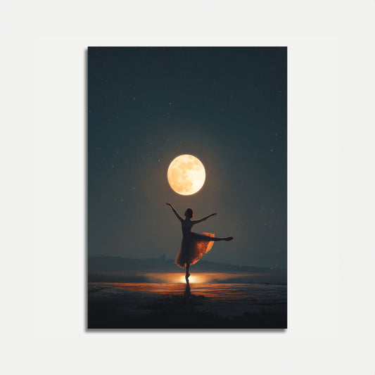 Cartel de Danza con Luz de Luna