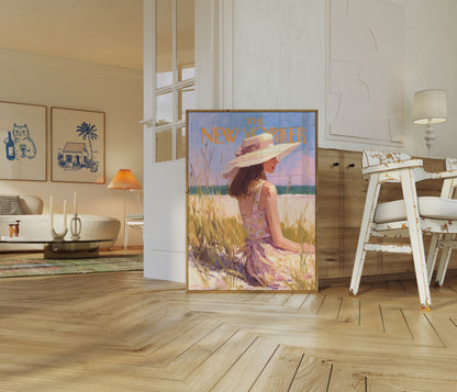 Coastal Summer Elegance Poster