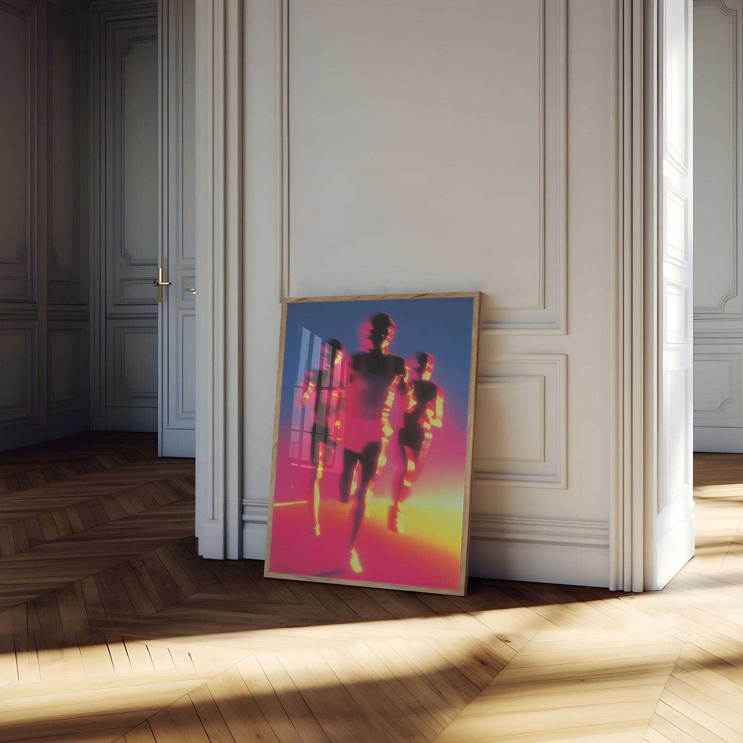 Thermal Motion Running Poster