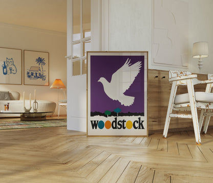 Woodstock Dove of Peace Poster
