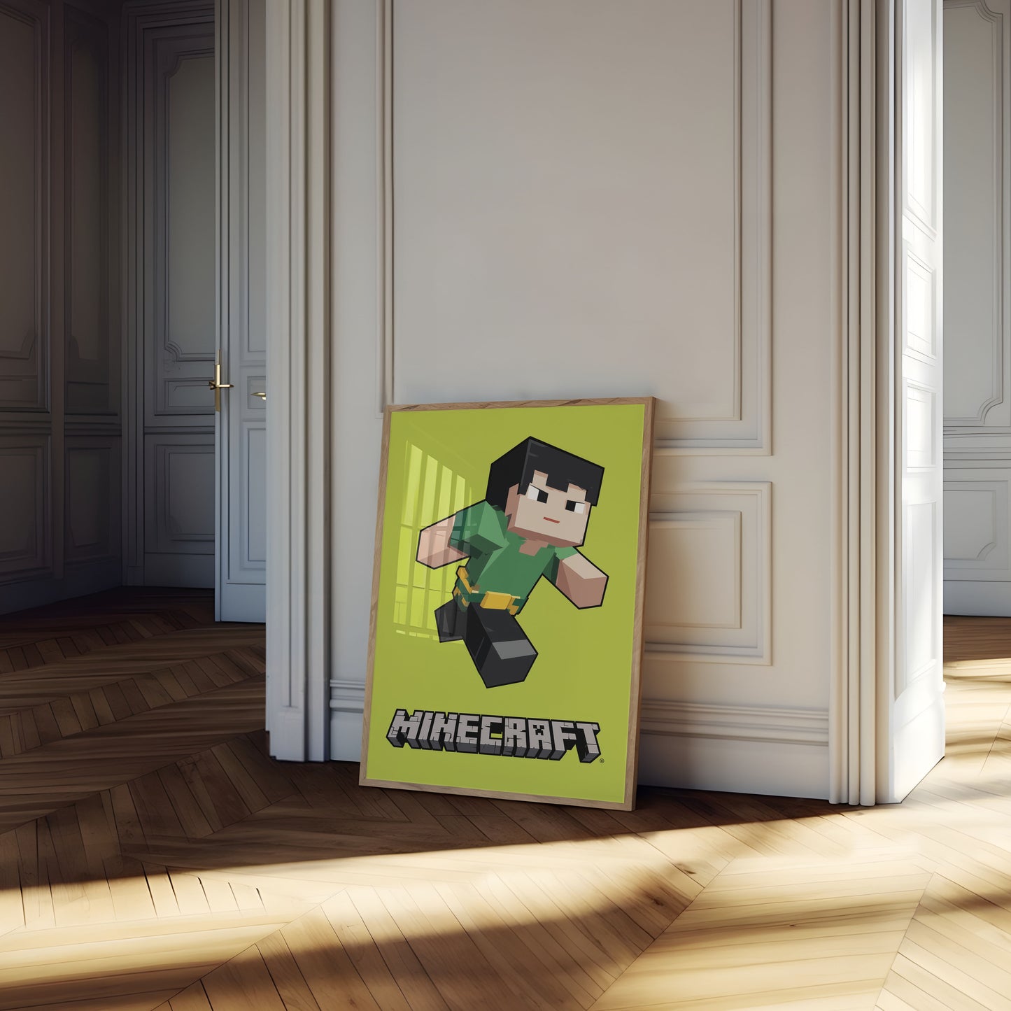Minecraft Steve Actionposter