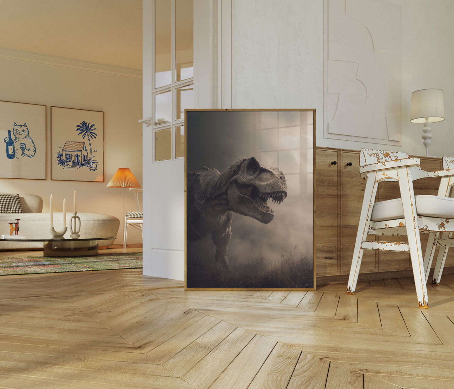 Prehistoric Predator Roar Poster