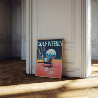 Golftidningens Artistiska Poster