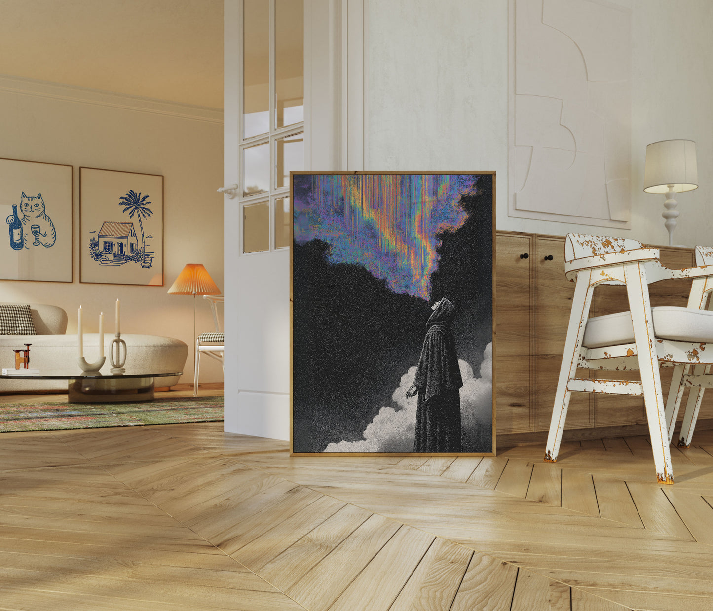 Cosmic Vision Spiritual Poster