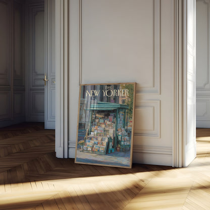 Vintage New York Newsstand Poster