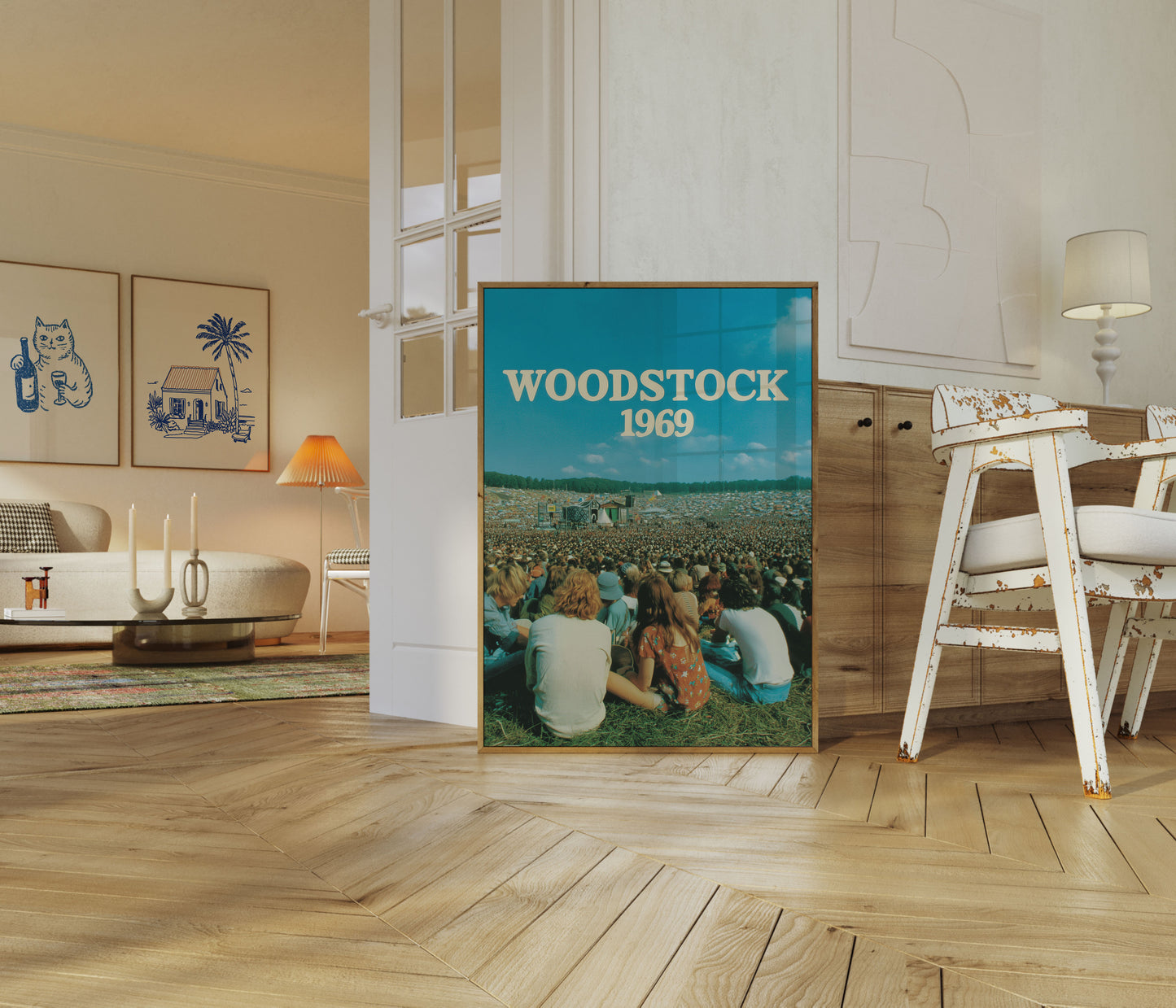 Woodstock 1969 Music Festival Poster