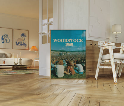 Woodstock 1969 Music Festival Poster