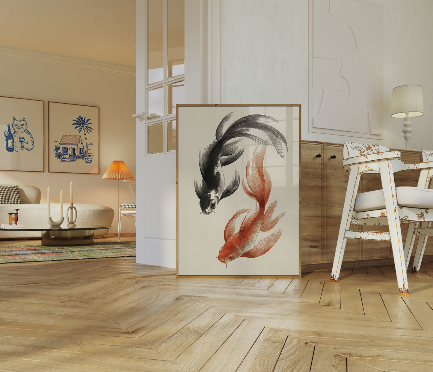 Koi Fish Dance Poster