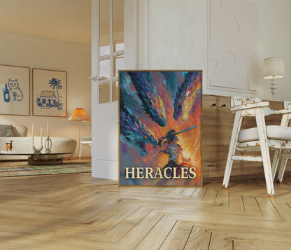 Heracles Divine Warrior Poster