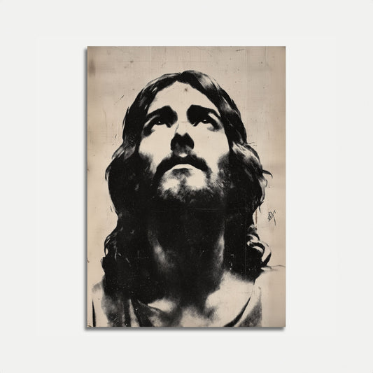 Divine Contemplation Religious Poster