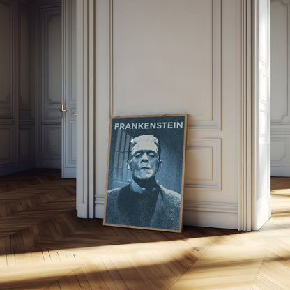 Portrétní plakát Frankensteinova monstra
