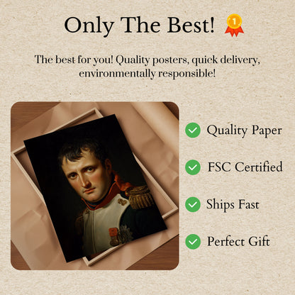 Napoleon Bonaparte Kaiserliches Porträt Poster