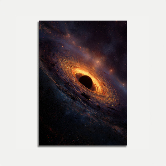 Affiche de Trou Noir dans l'Espace