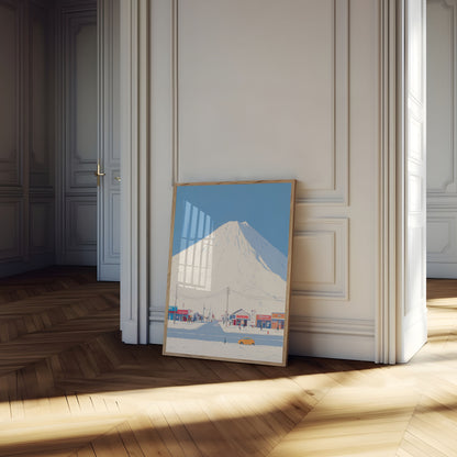 Mount Fuji Winter Serenity Poster