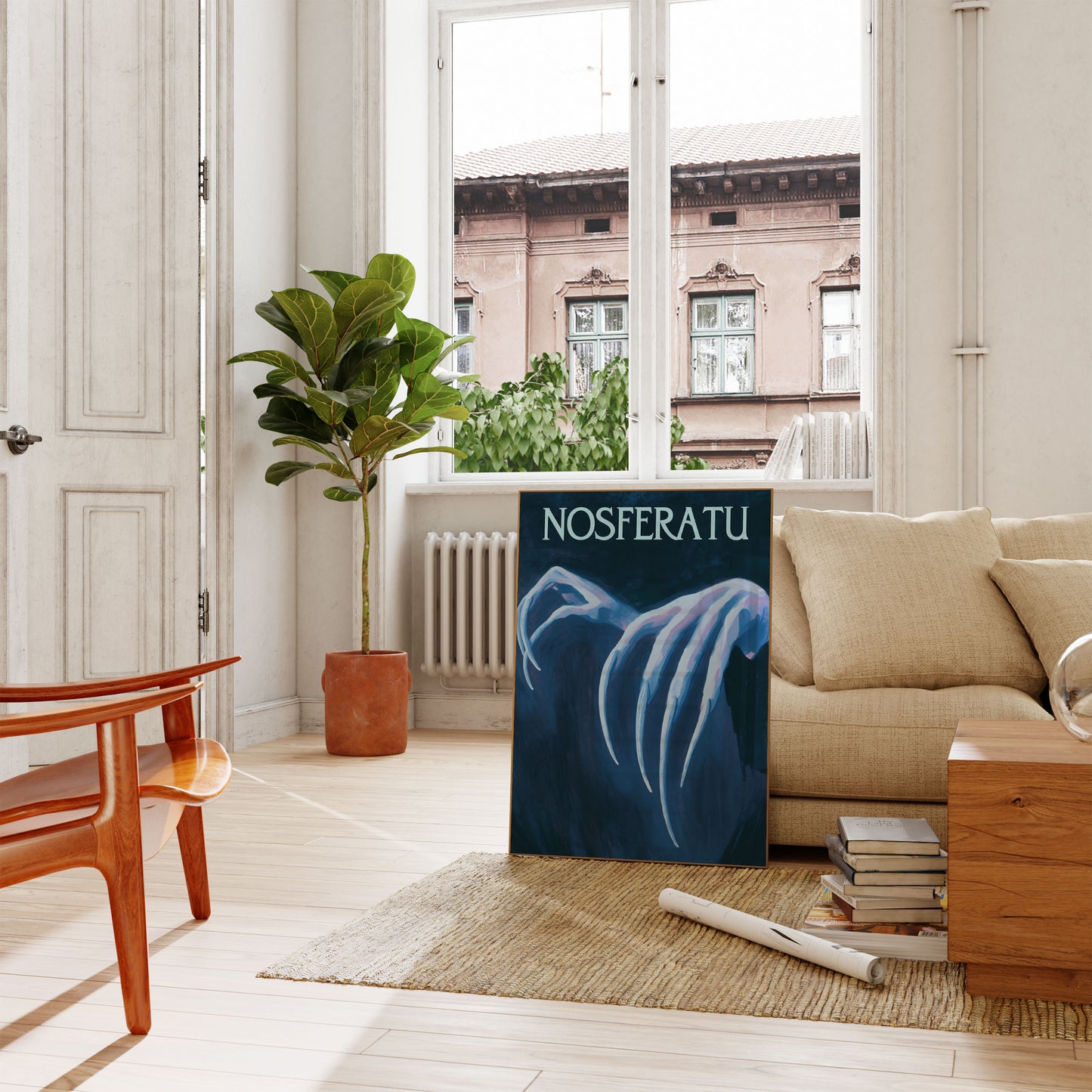 Nosferatu Klasyczny Plakat Horroru