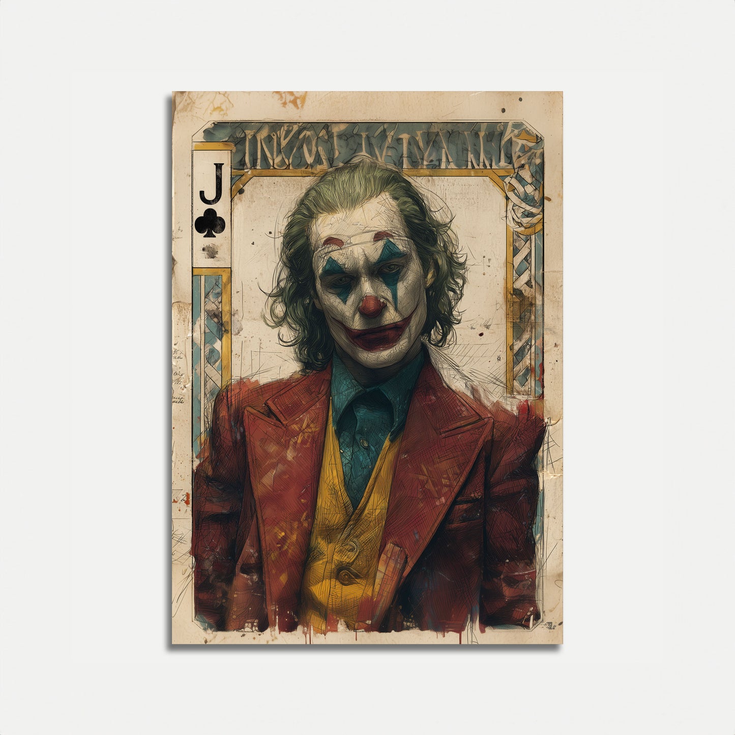 Joker Jack of Clubs Poster