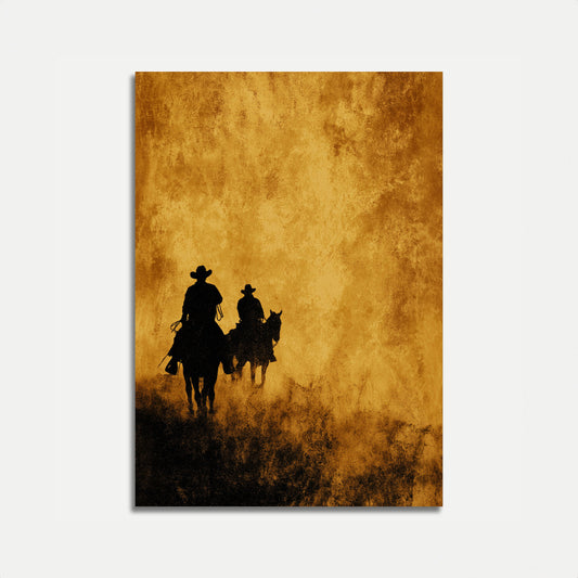 Riders of the Golden Sunset Poster